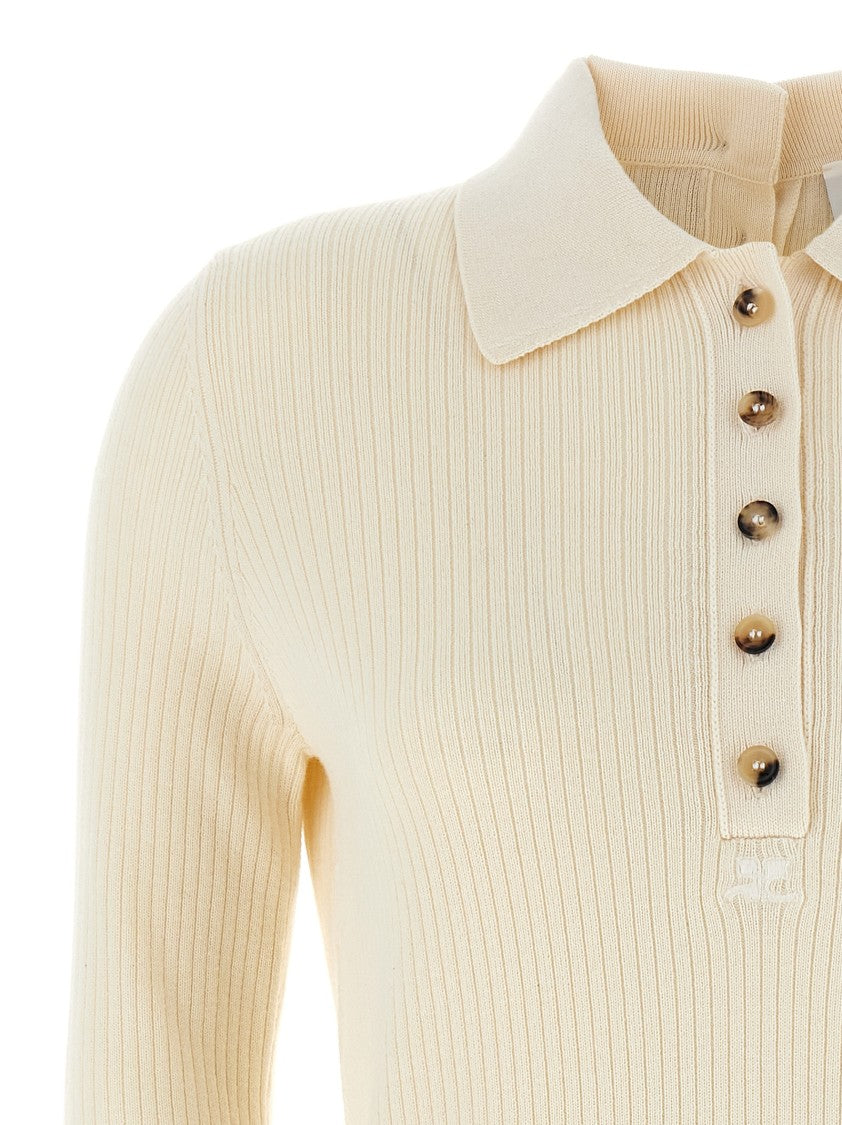 Courrèges 'Multi-Buttons' Sweater