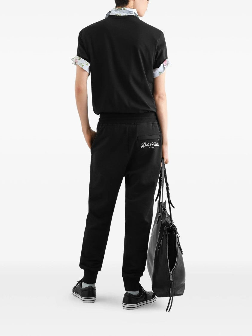 Dolce & Gabbana Relaxed Cotton Patch Chest T-Shirt