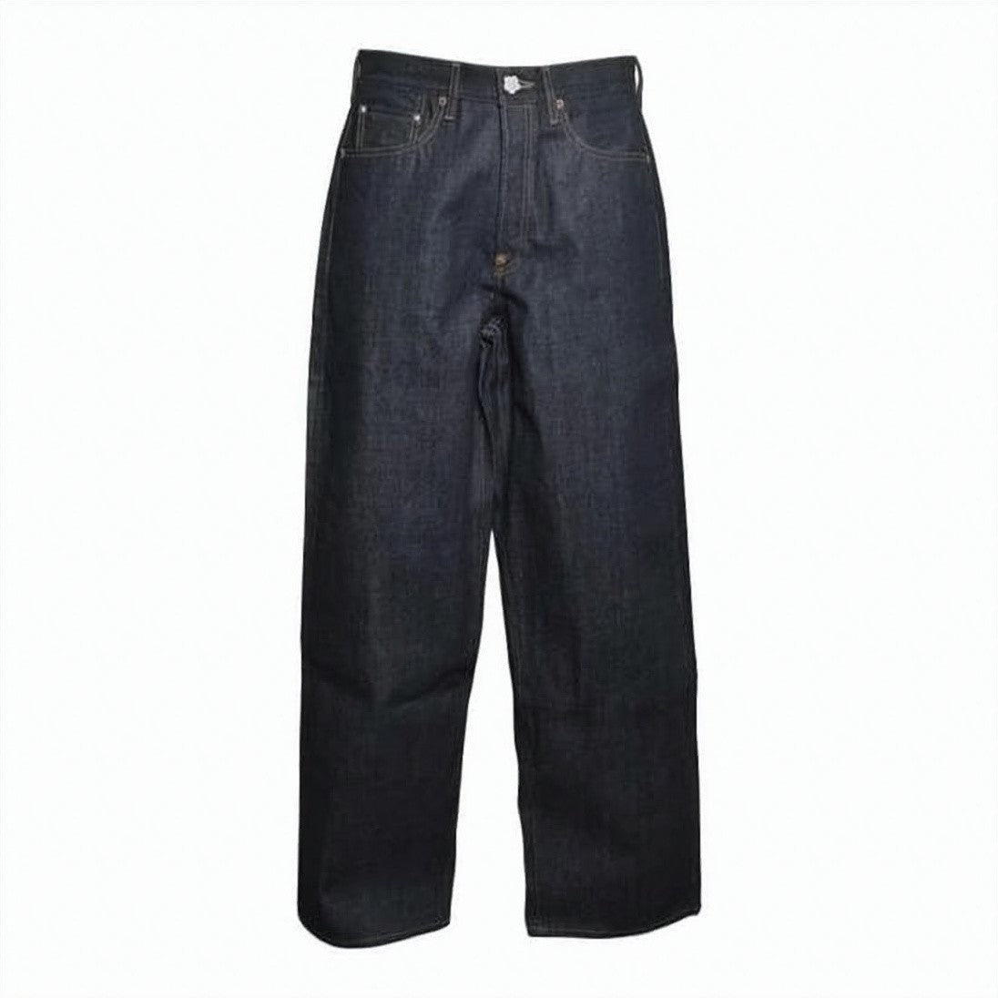 Kenzo High-Waisted Turn-Up Wide Fit Denim Jeans