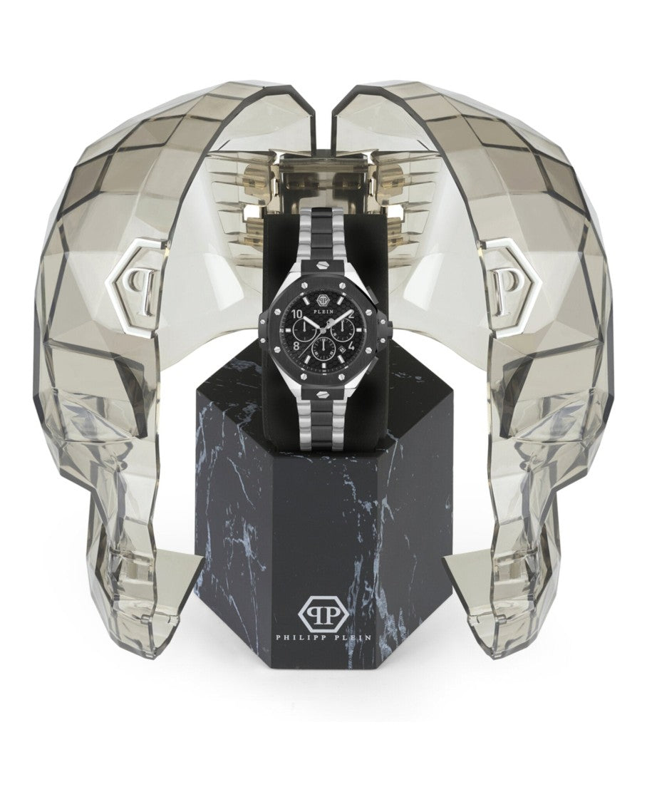 Philipp Plein Chronograph Royal Bracelet Watch With Two-Tone Case