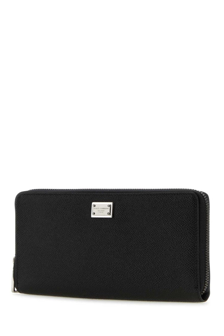 Dolce & Gabbana Black Leather Wallet