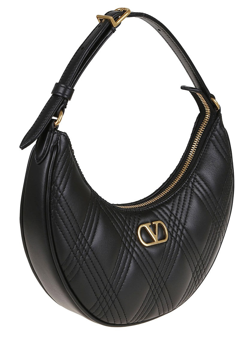 Valentino Garavani Mini Hobo Quiltie 67 In Nappa