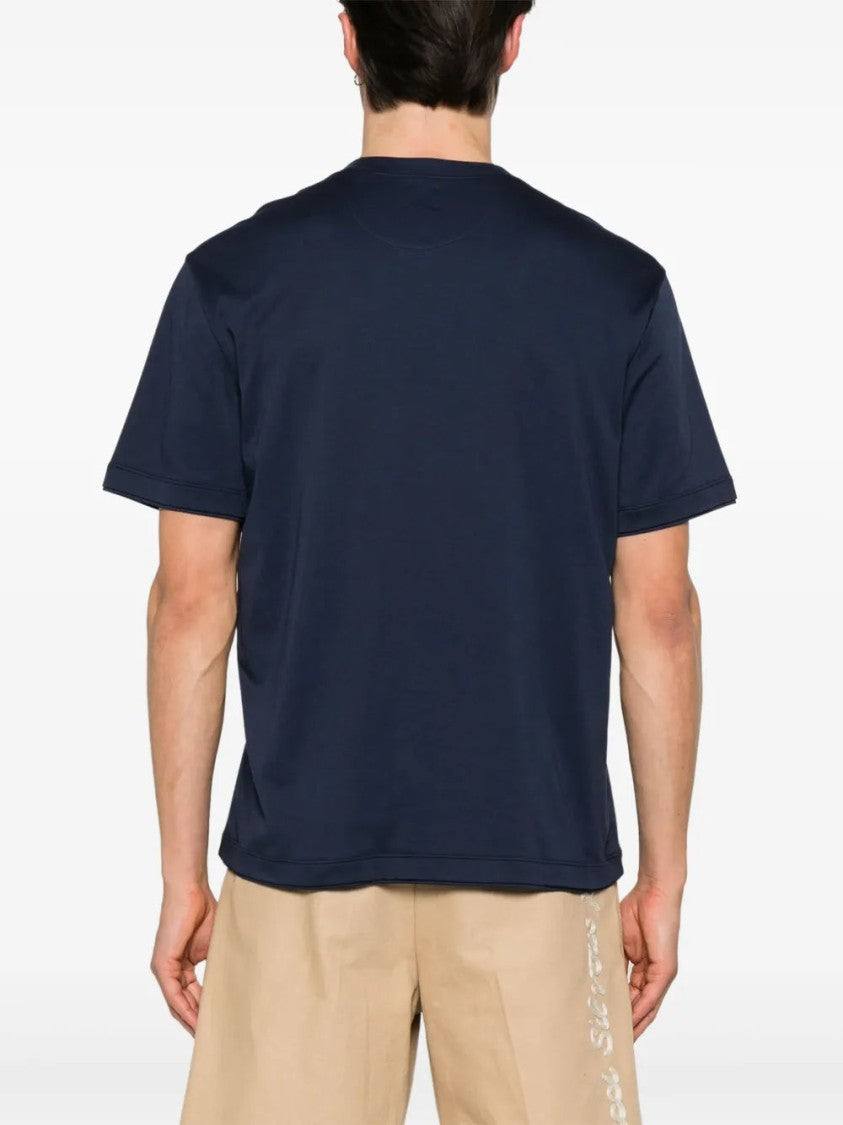 Eleventy Layer-Detailed T-Shirt