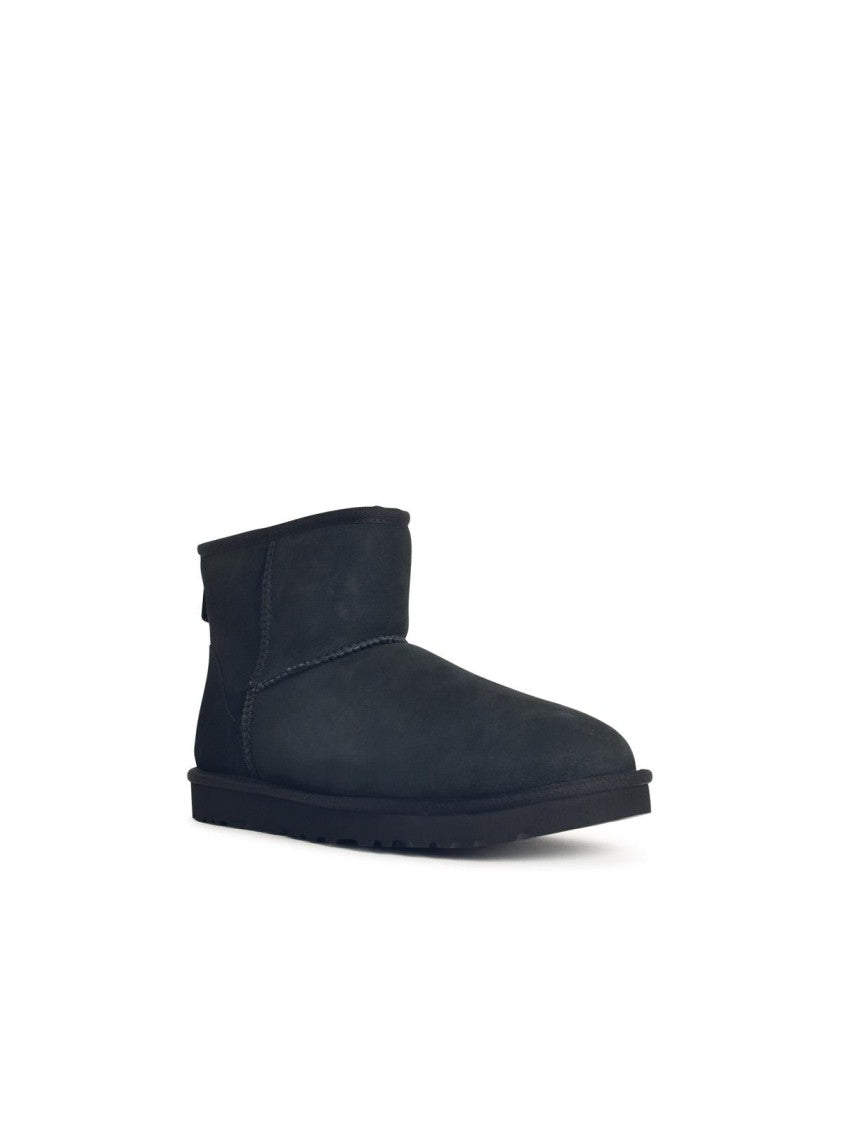 Ugg Classic Mini' Black Suede Boots