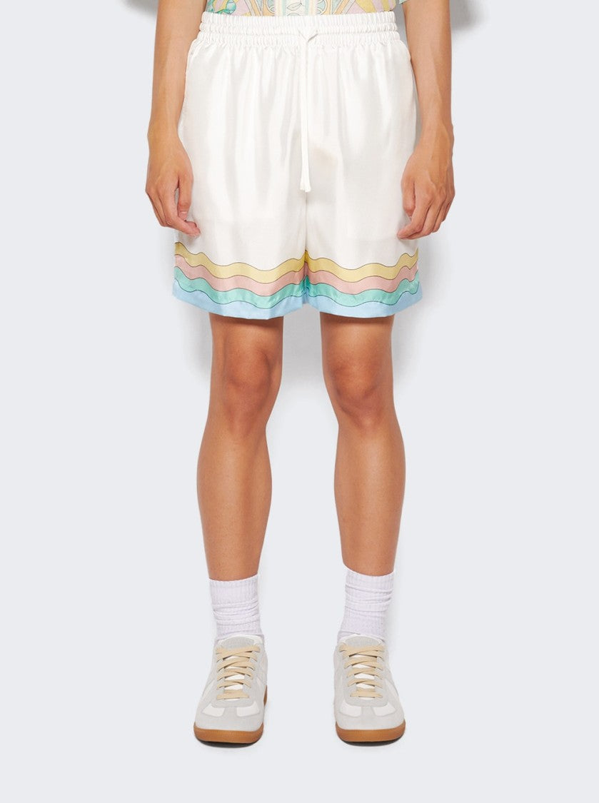 Casablanca Maison De Reve Silk Shorts