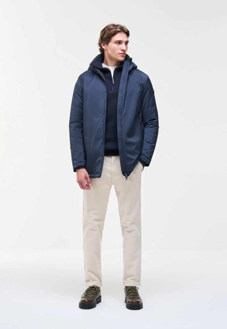 Colmar Deep Blue Matte Finish Minimalist Jacket