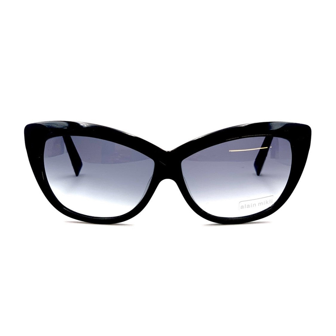 Alain Mikli Black Al 1313 Bold Cat-Eye Sunglasses
