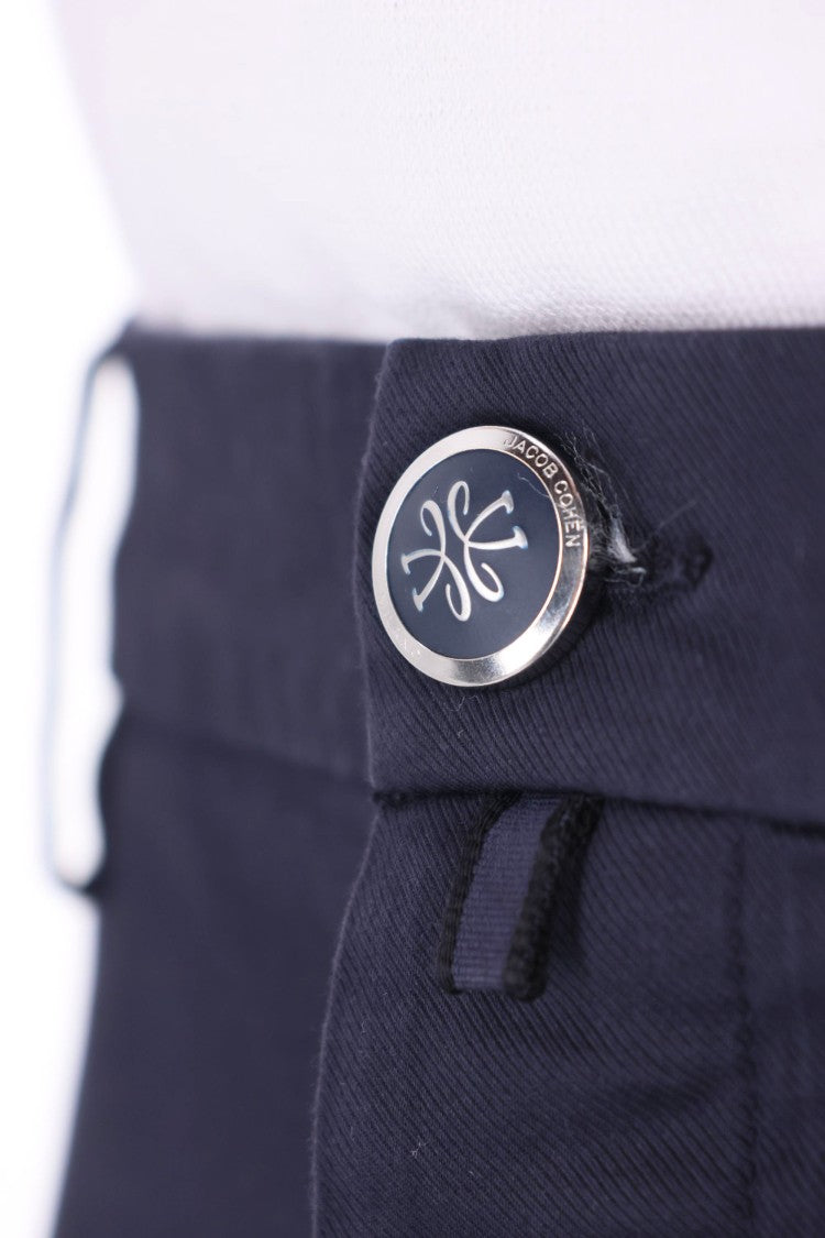 Jacob Cohen Blue Gray Regular Fit Pants