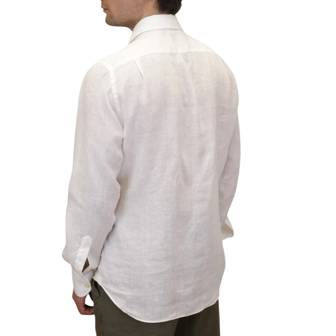 Mc2 Saint Barth Lightweight Semi-Sheer Long-Sleeve Shirt