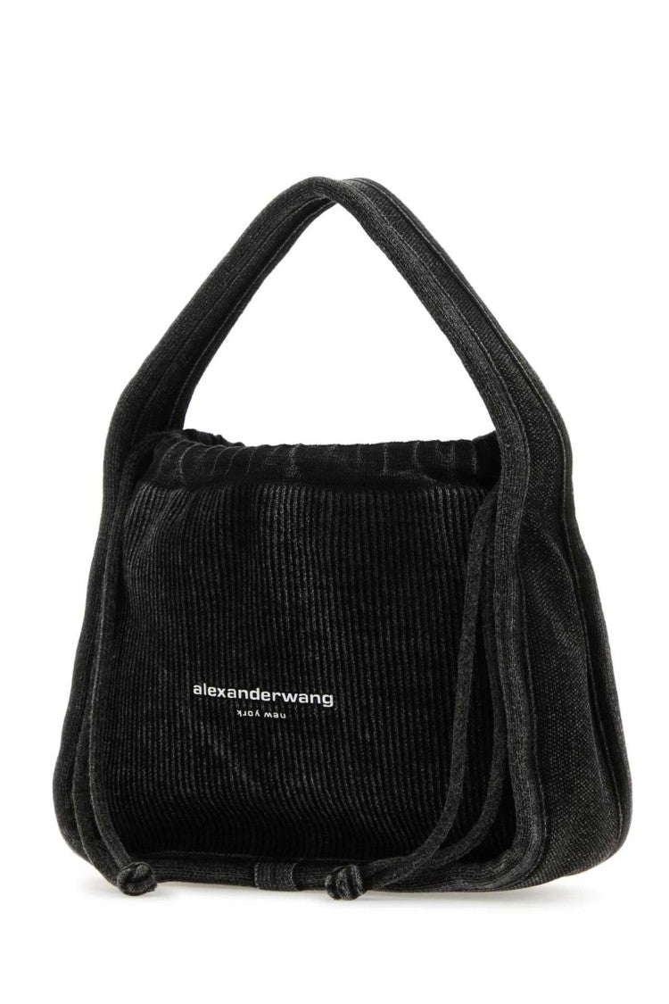 Alexander Wang Structured Minimalist Black Handbag