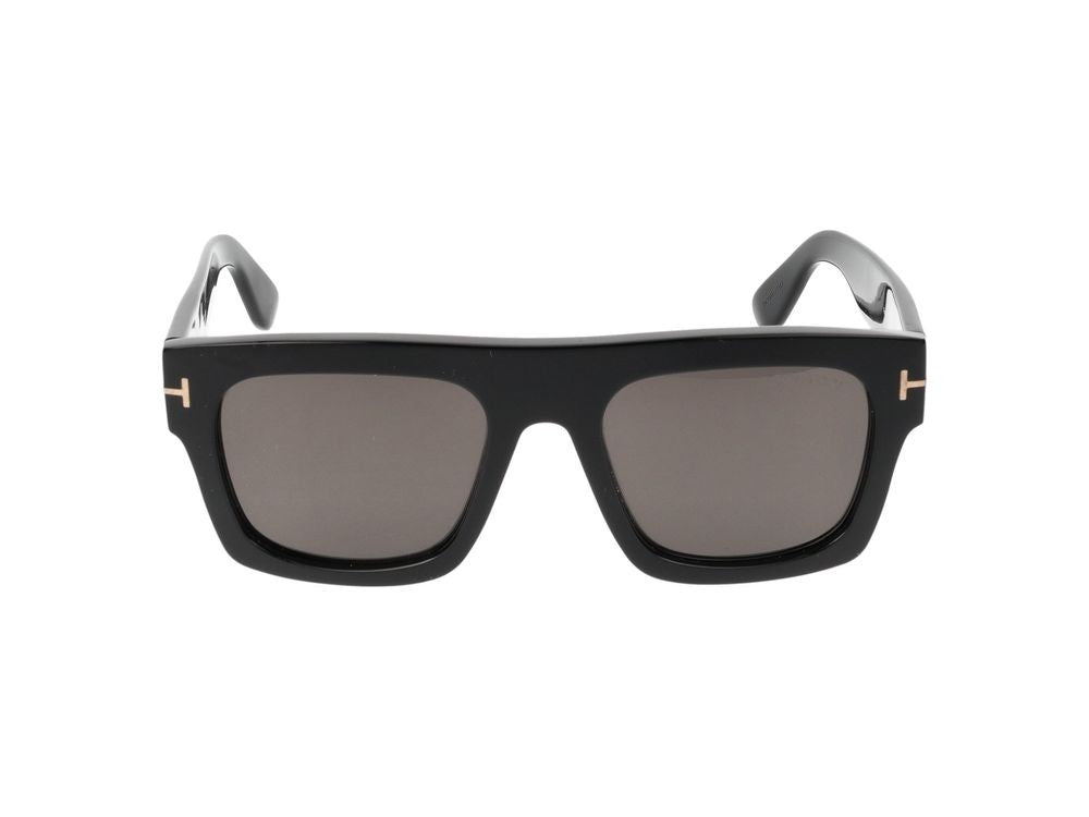Tom Ford Ft0711 01A Shiny Black/Smoke Sunglasses 53/20/145