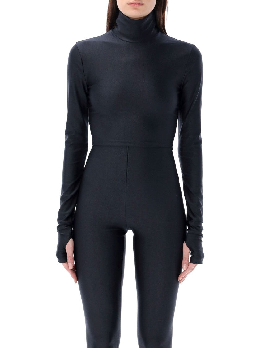 The Andamane Turtleneck Crop Top