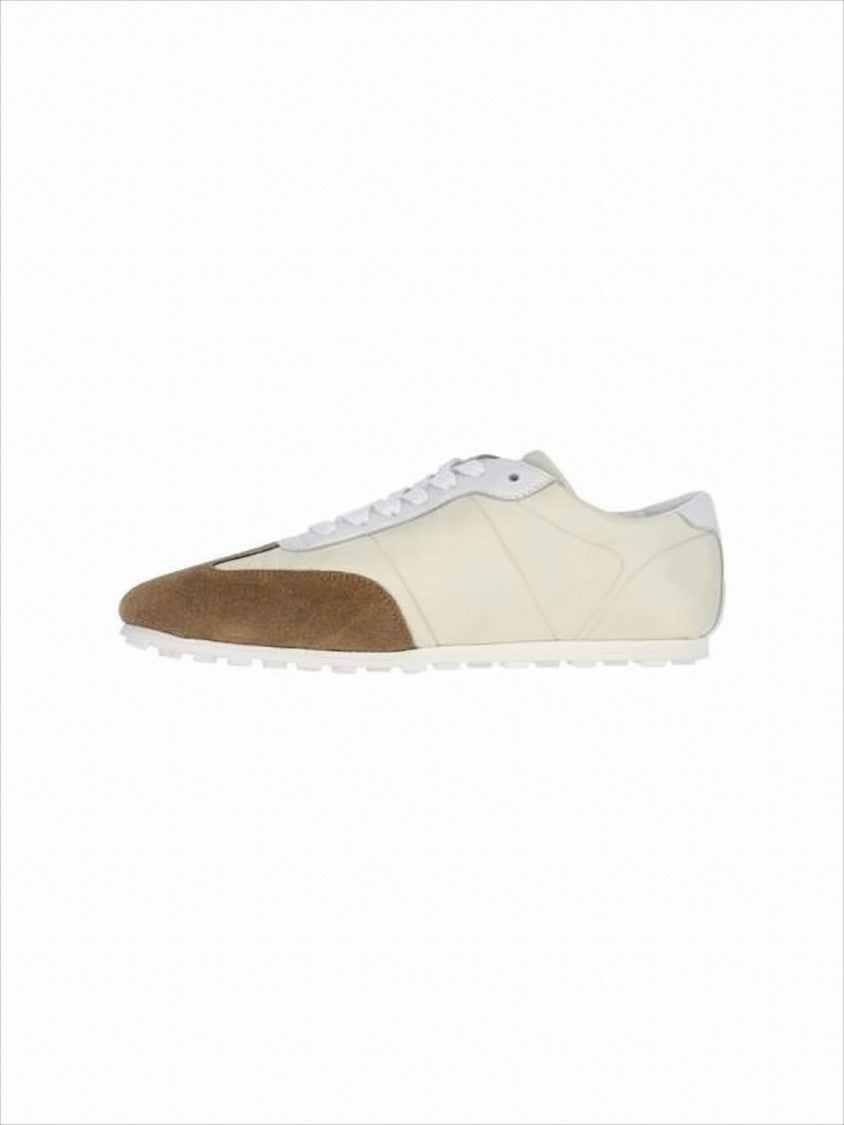 Marni Smooth Polyamide Sneakers With Suede Accents