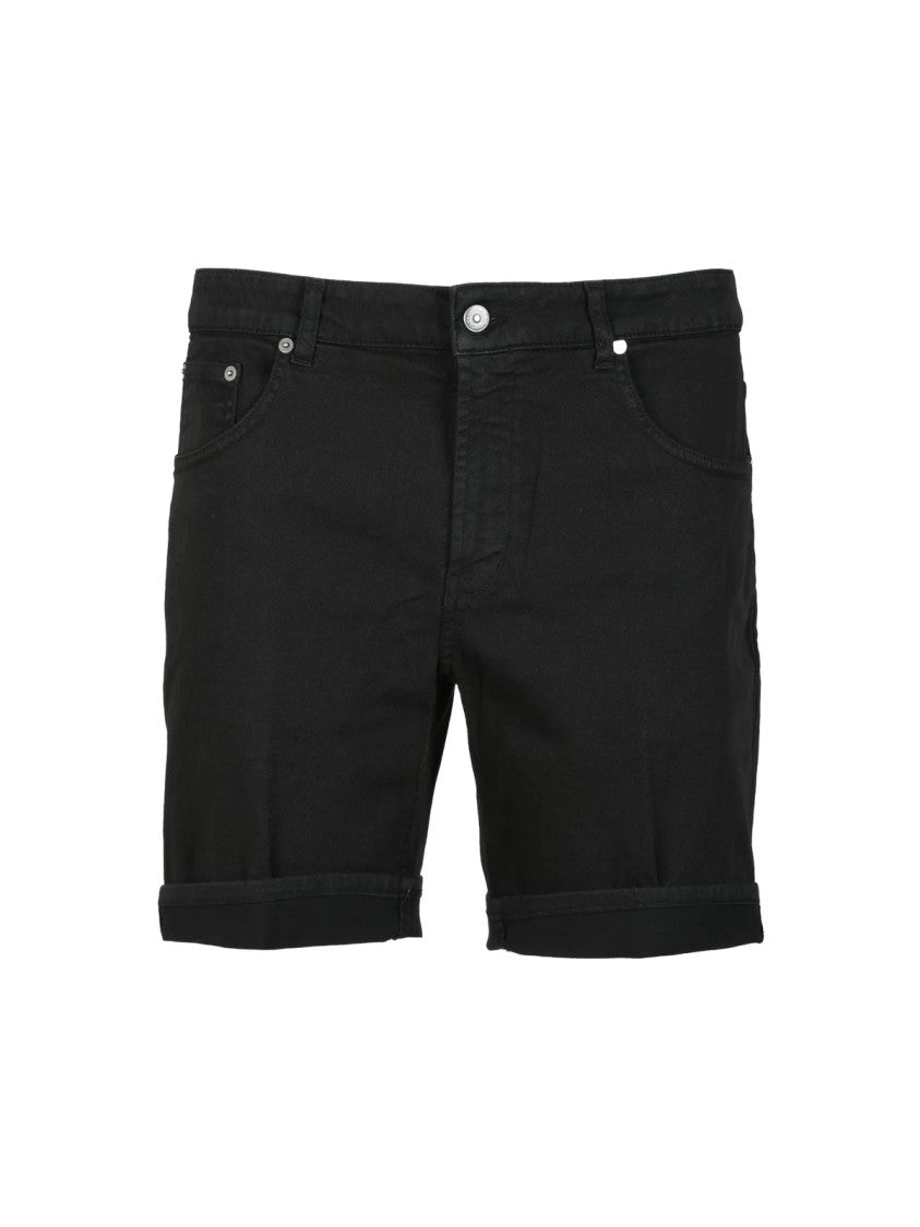 Dondup Black Bermuda Shorts