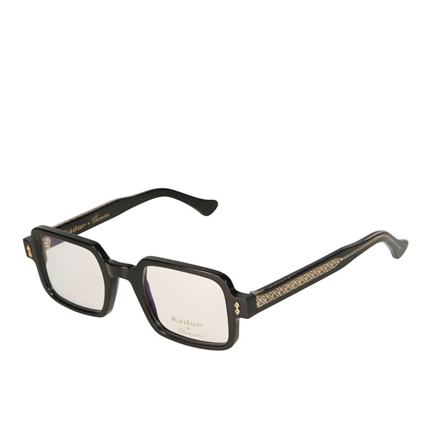 Kador Kolette Glamour Bold Rectangular Sunglasses With Intricate Gold Detailing