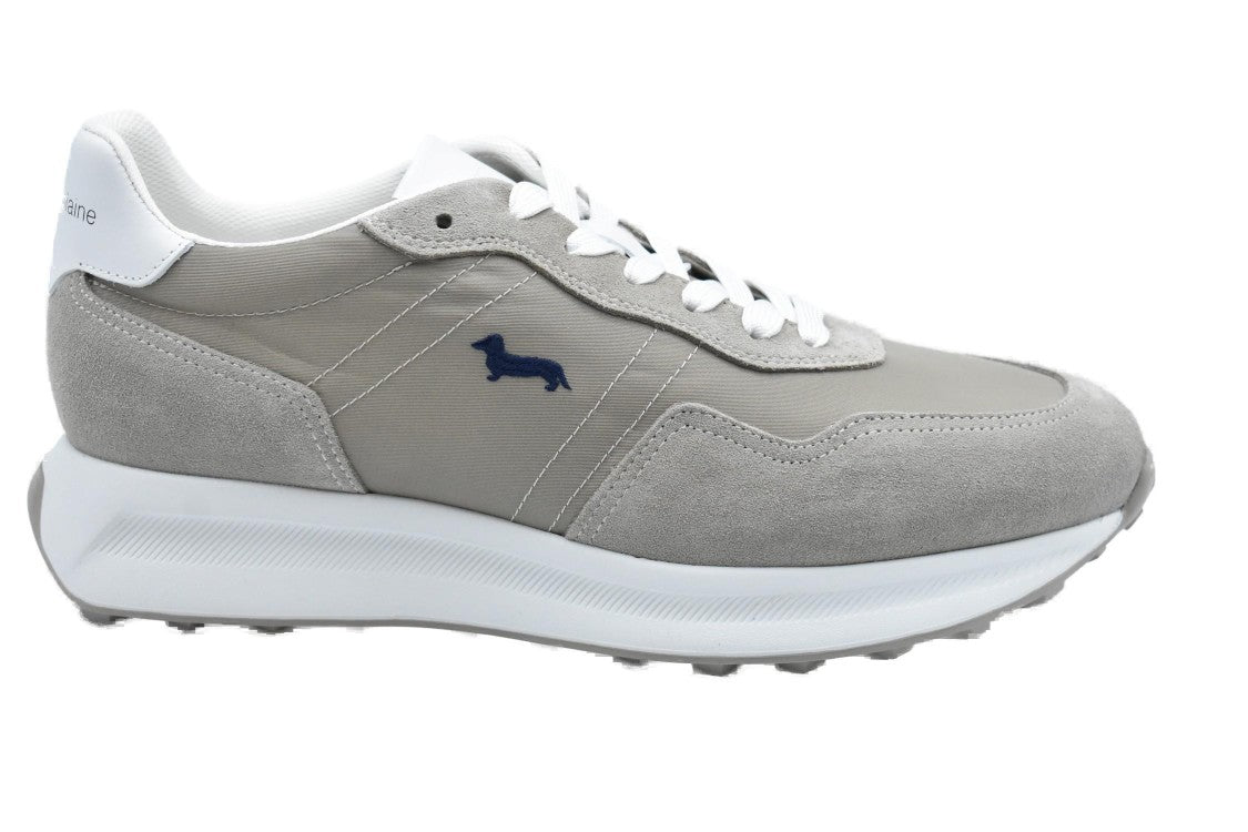 Harmont & Blaine Beige Sneakers With Innovative Rubber Sole