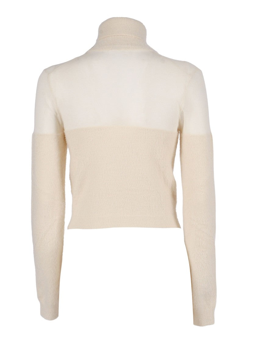 Elisabetta Franchi Finely Knit Sweater With Classic Round Neckline