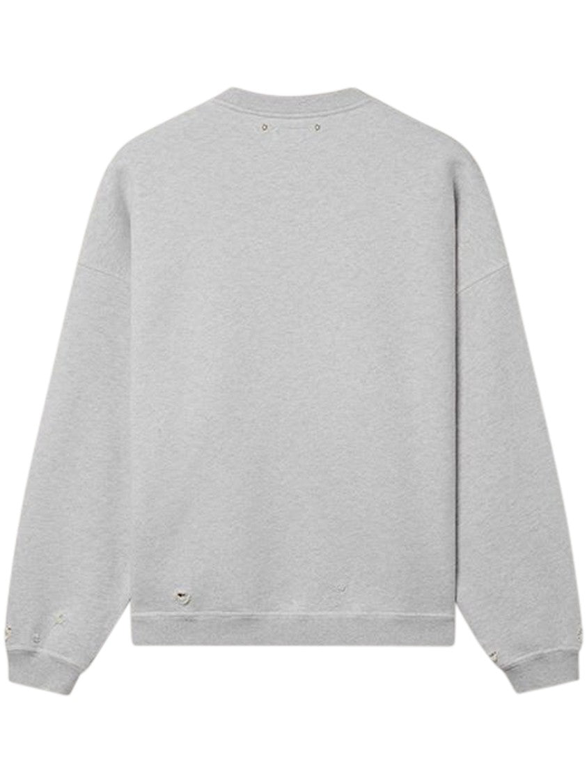 Golden Goose Relaxed Fit Distressed Sweatshirt With Bold 'Star' Lettering