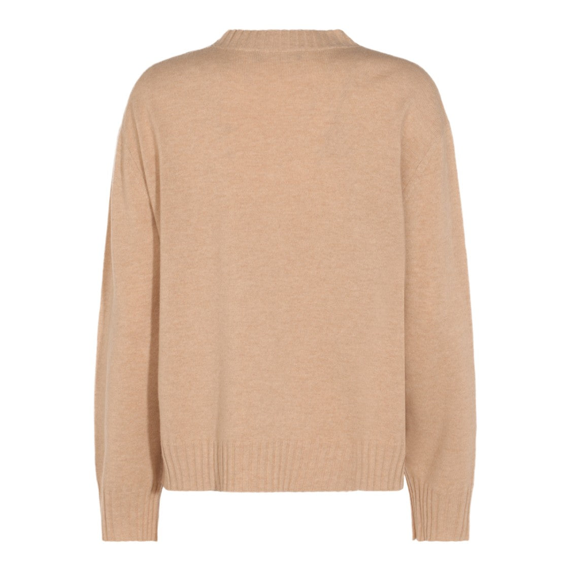Fabiana Filippi Relaxed Fit Knit Sweater With Ribbed Detail