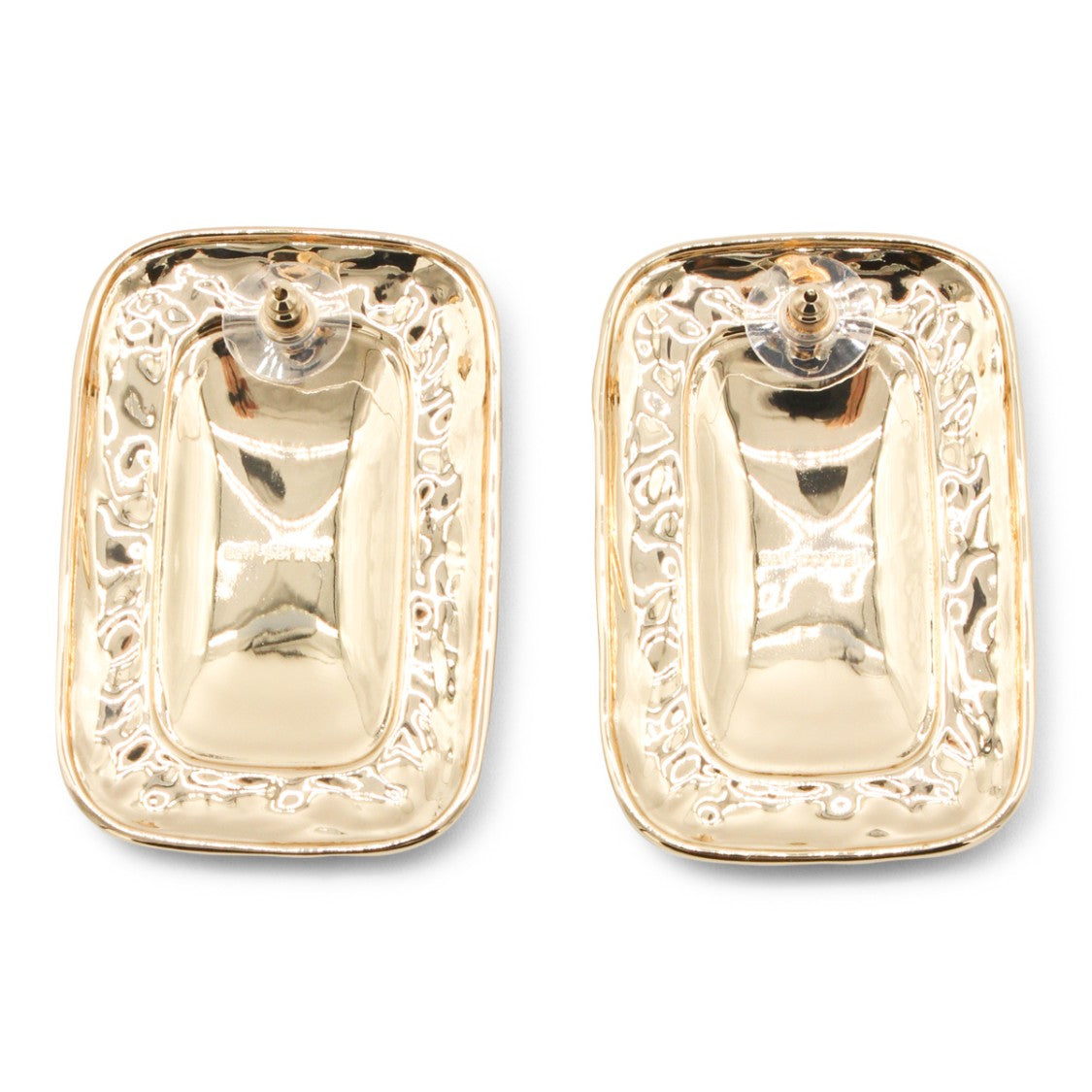Self-Portrait Gold And Black Tone Earrings