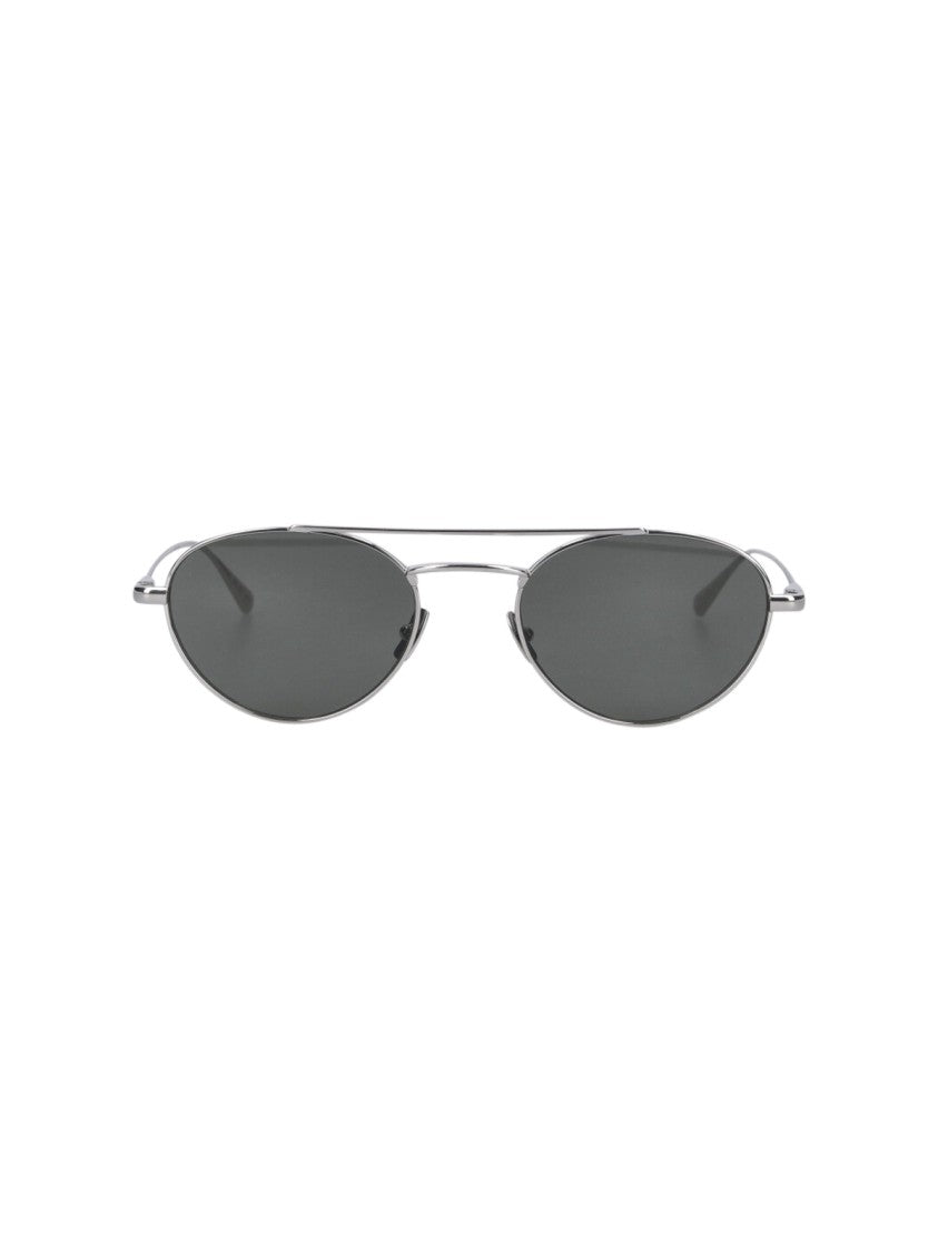 Saint Laurent Silver Sl 97 Acetate Sunglasses