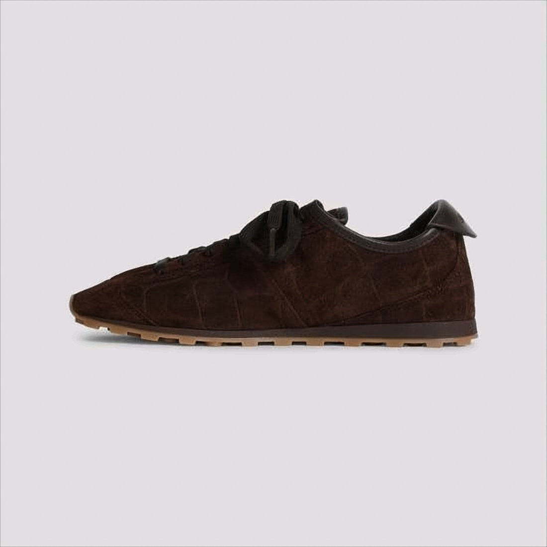 Jacquemus Textured Crocodile-Pattern Low-Top Sneakers