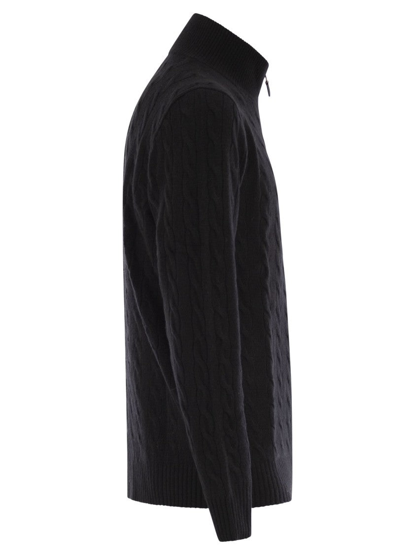 Polo Ralph Lauren Wool And Cashmere Cable Knit Jumper