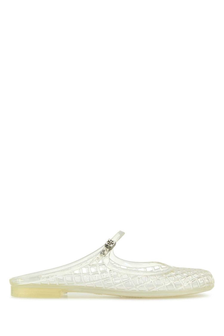 Tory Burch Transparent Rubber Mellow Slippers