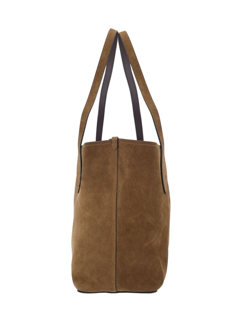 Mulberry "Tree" Tote Bag, In Brown Suede