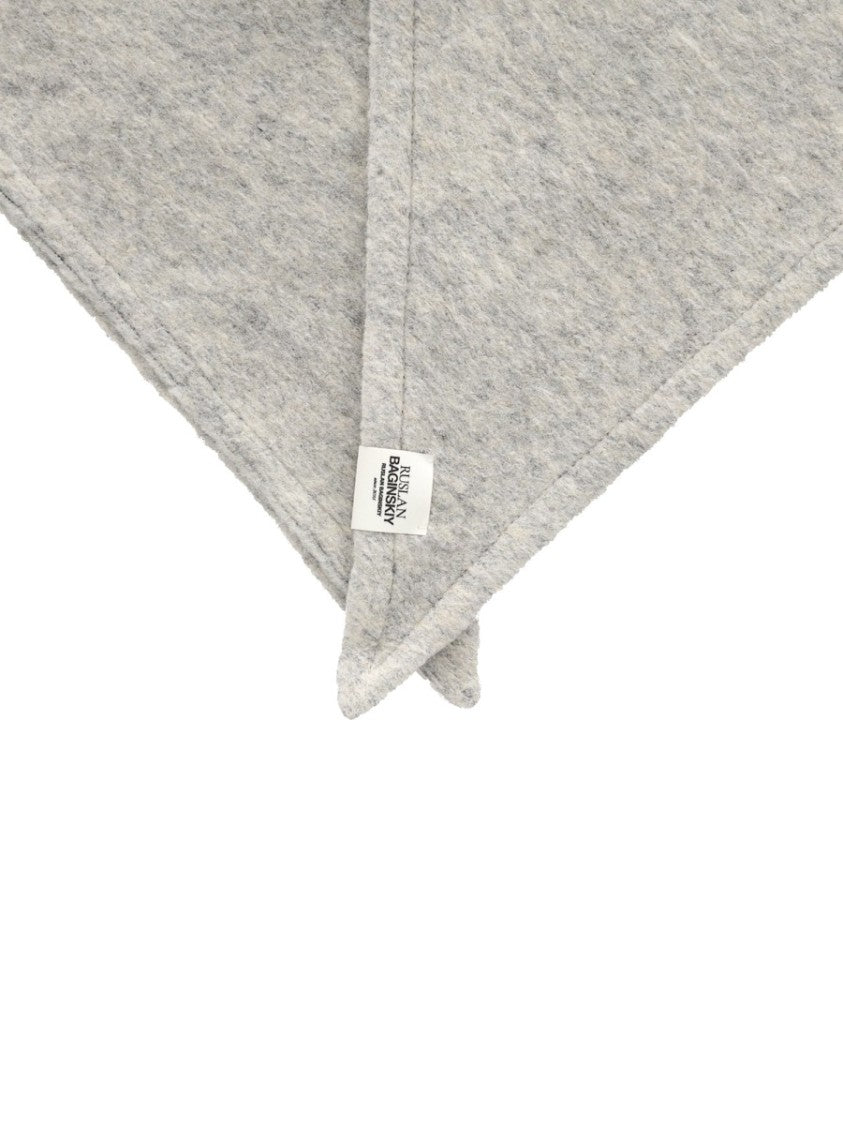 Ruslan Baginskiy Visor Triangular Scarf Hat