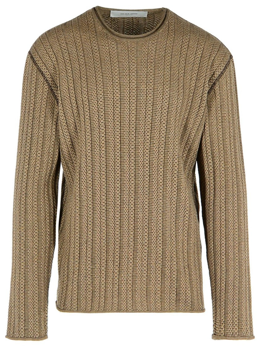 Golden Goose 'Norton' Brown Cotton Sweater