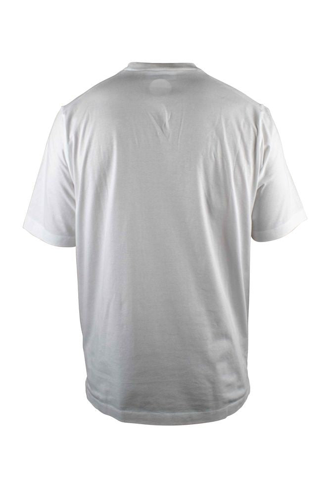 Dsquared2 White T-Shirt With Hot Pink Logo
