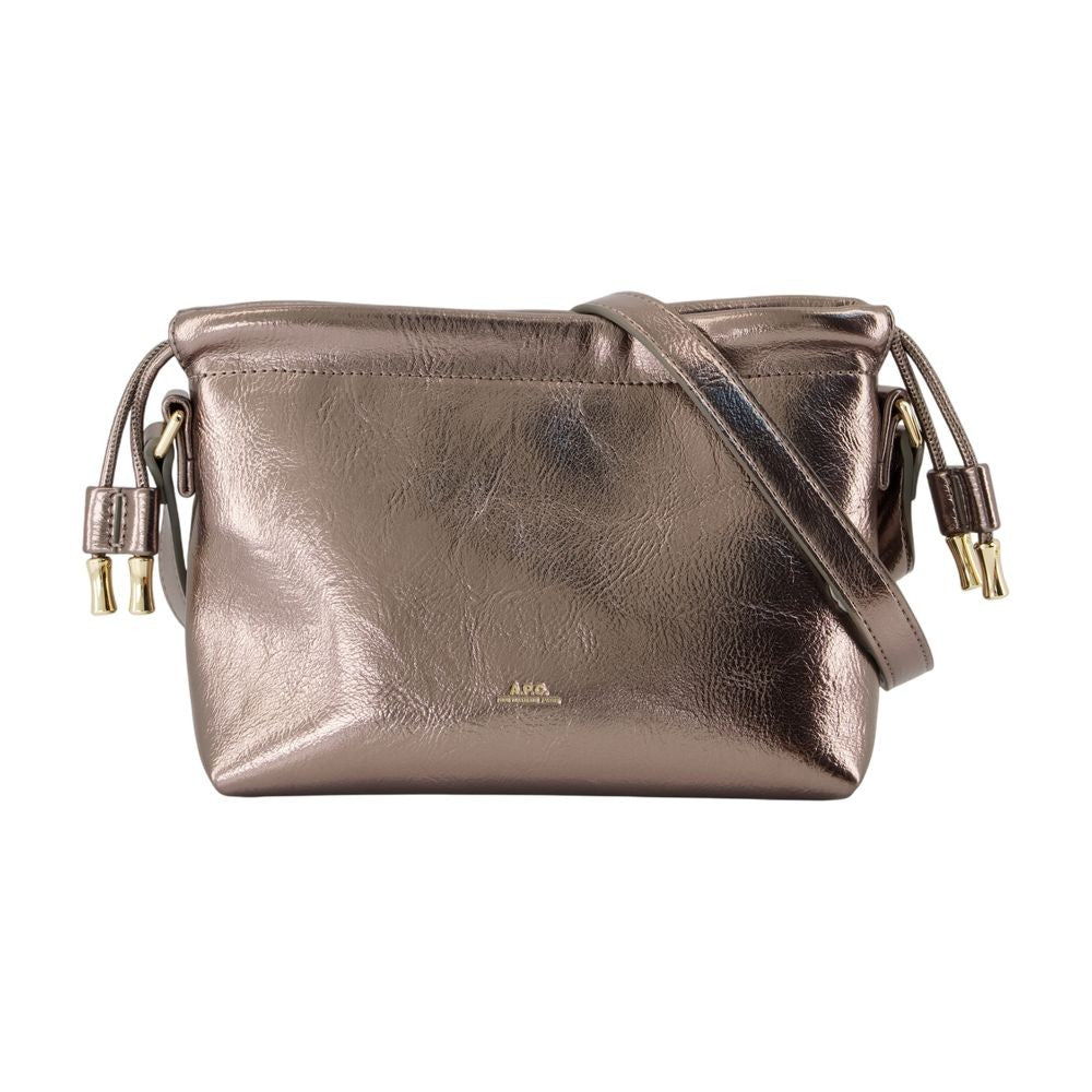 A.P.C. Ninon Mini Shoulder Bag - Synthetic - Metallic
