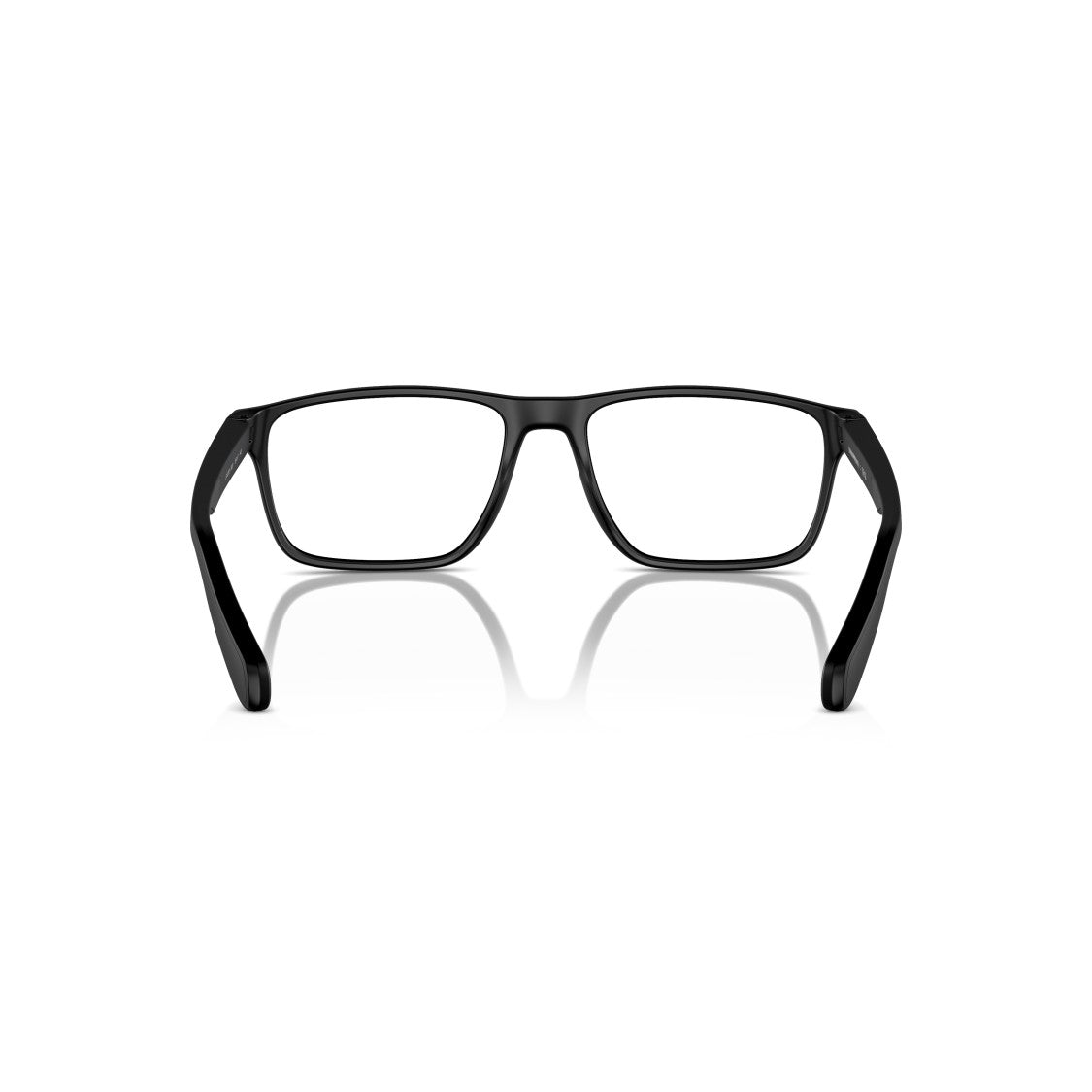 Emporio Armani 0Ea3233 Rectangular Matte Black Eyeglasses With Minimalist Design