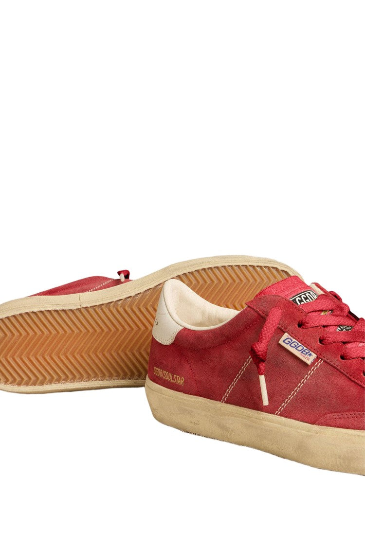 Golden Goose Low-Top Suede Sneakers With Padded Collar