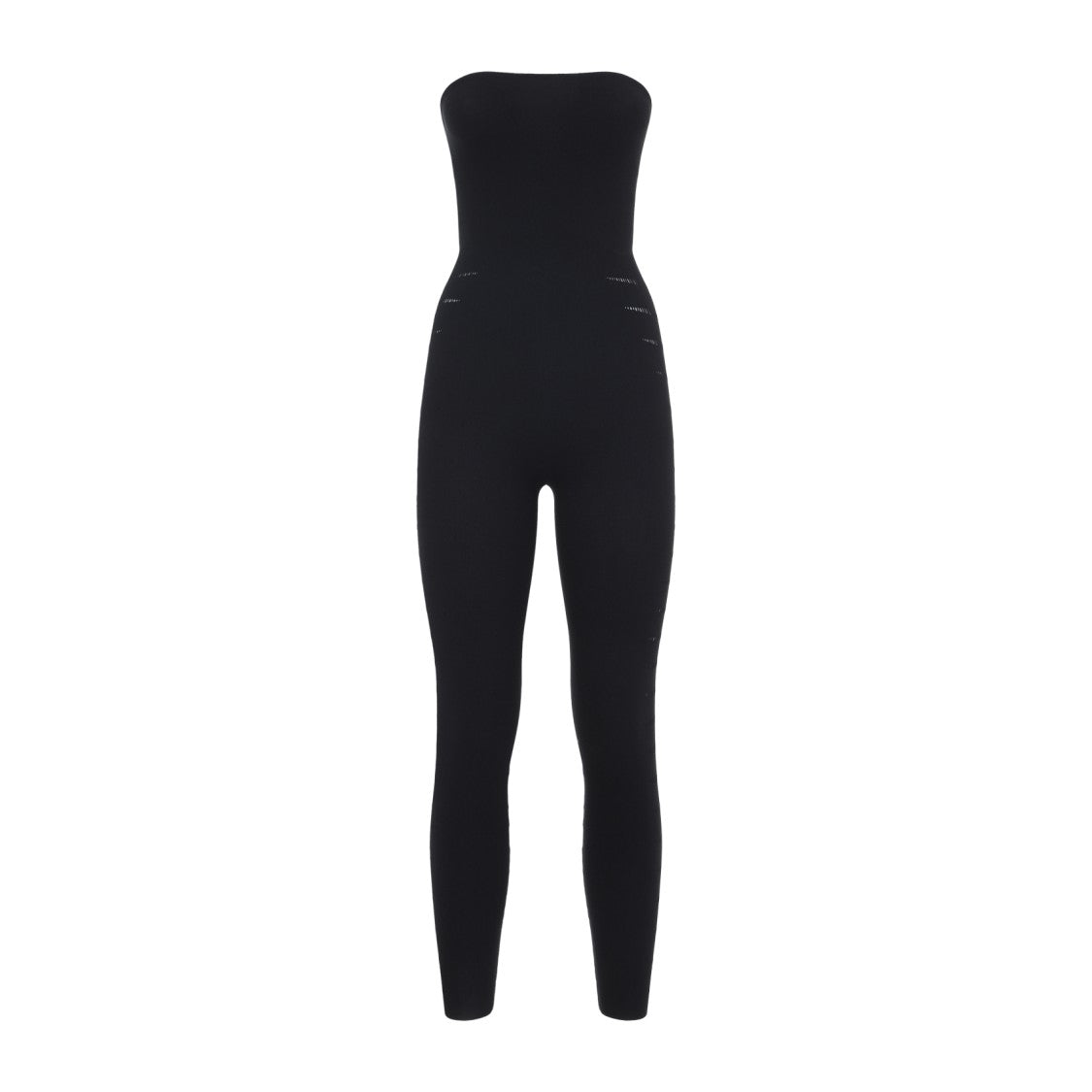 Wolford Strapless Fitted Jumpsuit With Textured Detailing