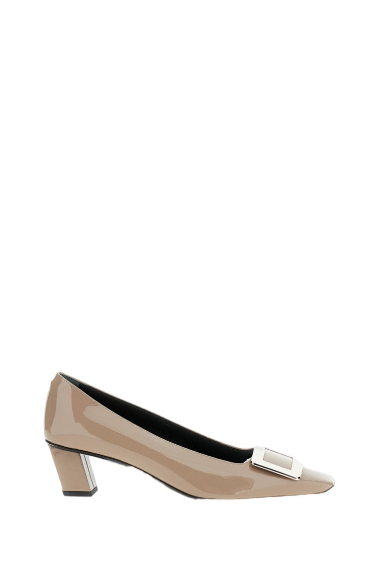 Roger Vivier Pointed Toe Pumps With Low Block Heel