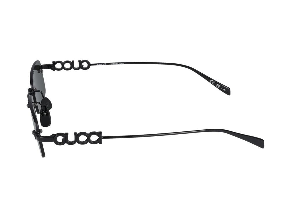 Gucci Sunglasses Gucci Gg1808s 001 Black Black Grey 52/20/145