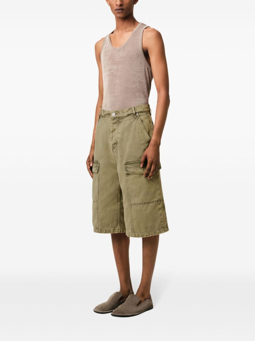 Ami Paris Utility Cargo Shorts