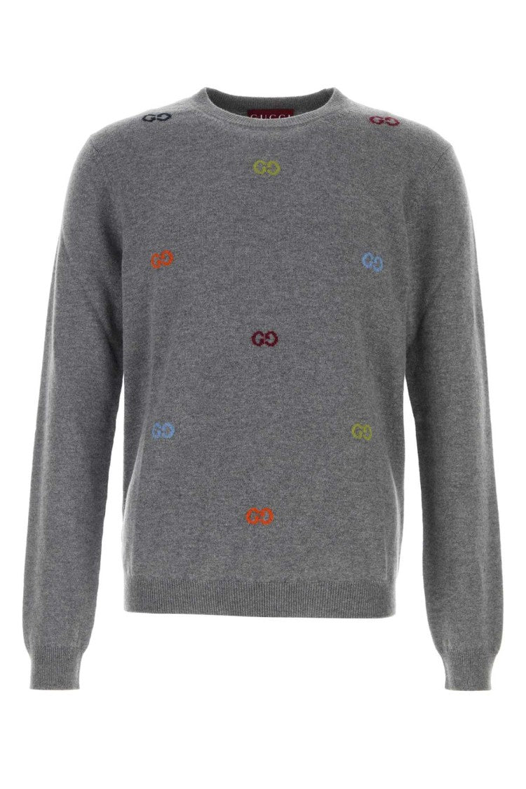 Gucci Grey Cashmere Sweater