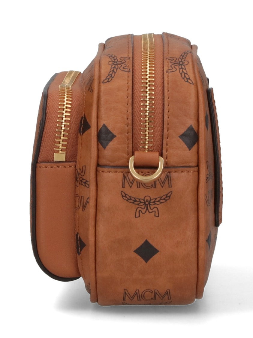 Mcm “Aren” Mini Crossbody Bag – Brown