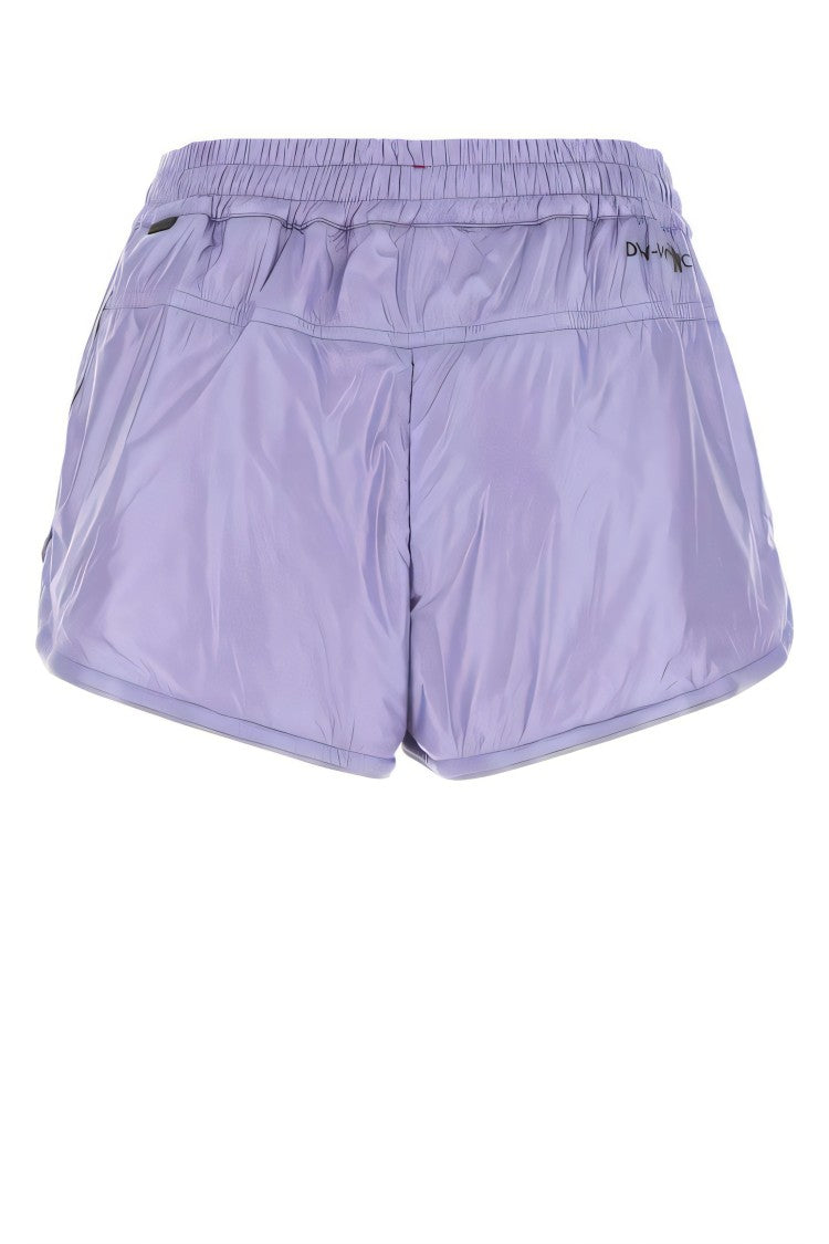 Moncler Lightweight Shiny Activewear Shorts