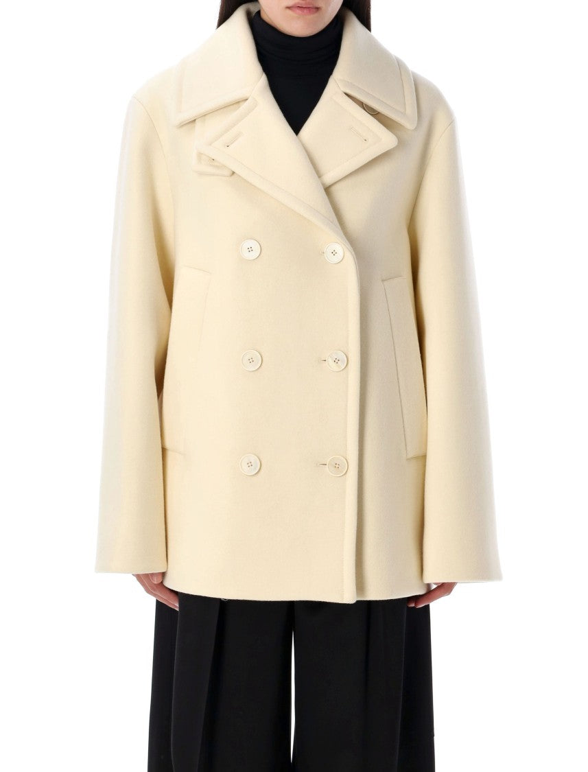 Jil Sander Double-Breasted Coat