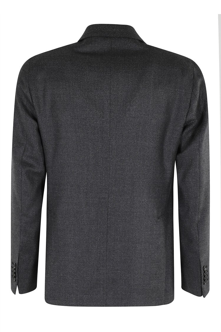 Tagliatore Double-Breasted Cut-Off Jacket