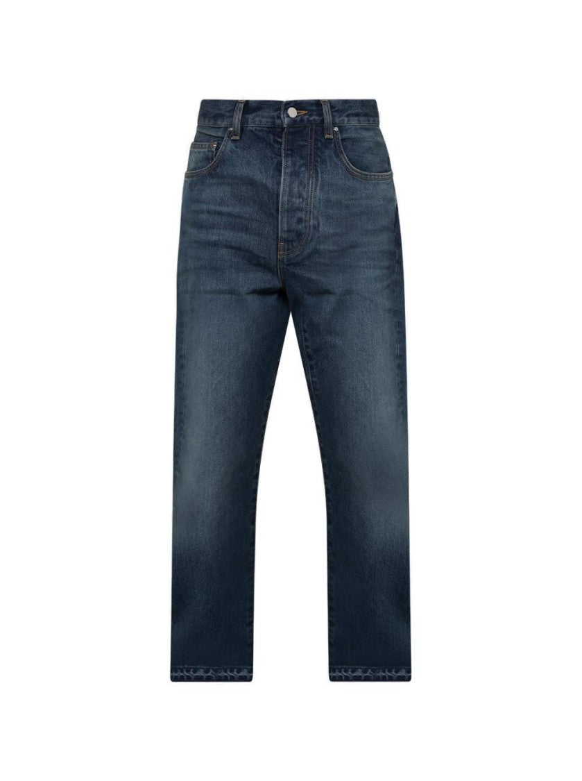 Amiri Released Hem Straight Jean Dark Indigo