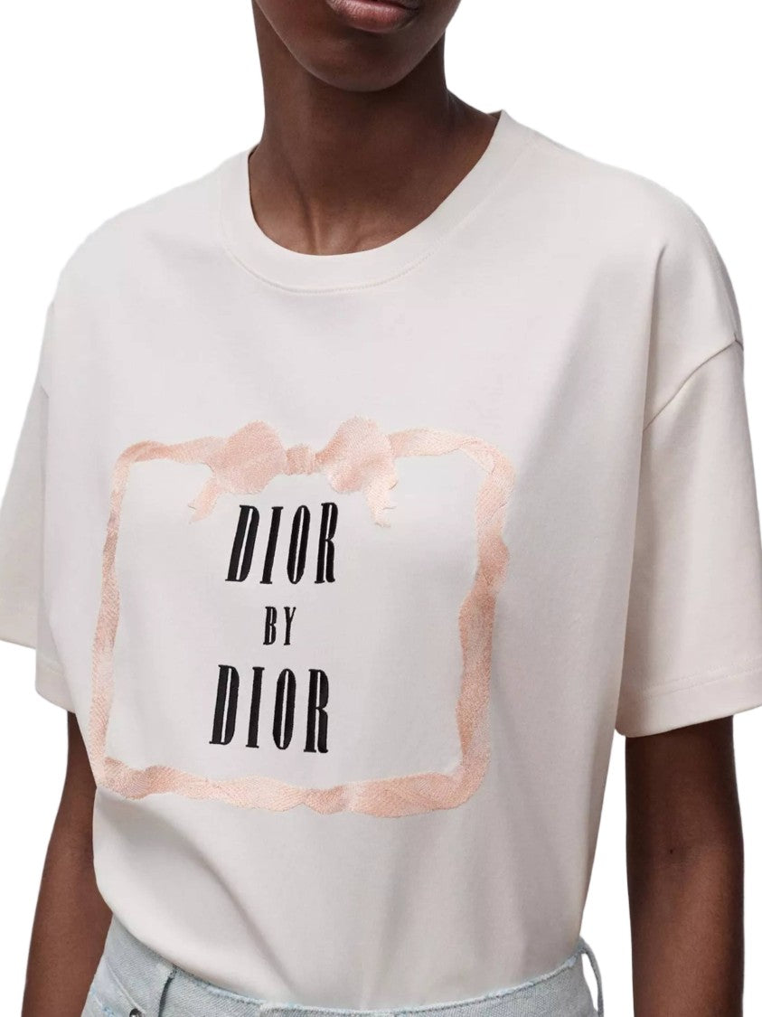 Christian Dior Brushstroke Graphic Printed T-Shirt