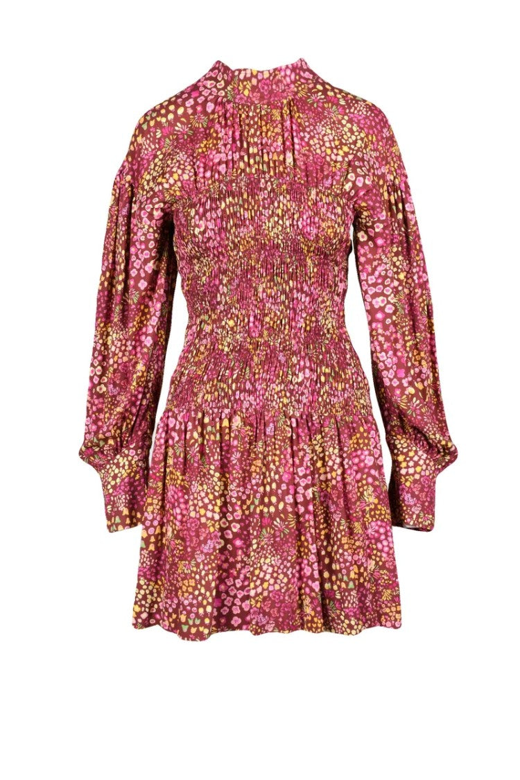 G!Na Dress Viscose/Elastane Red - Red