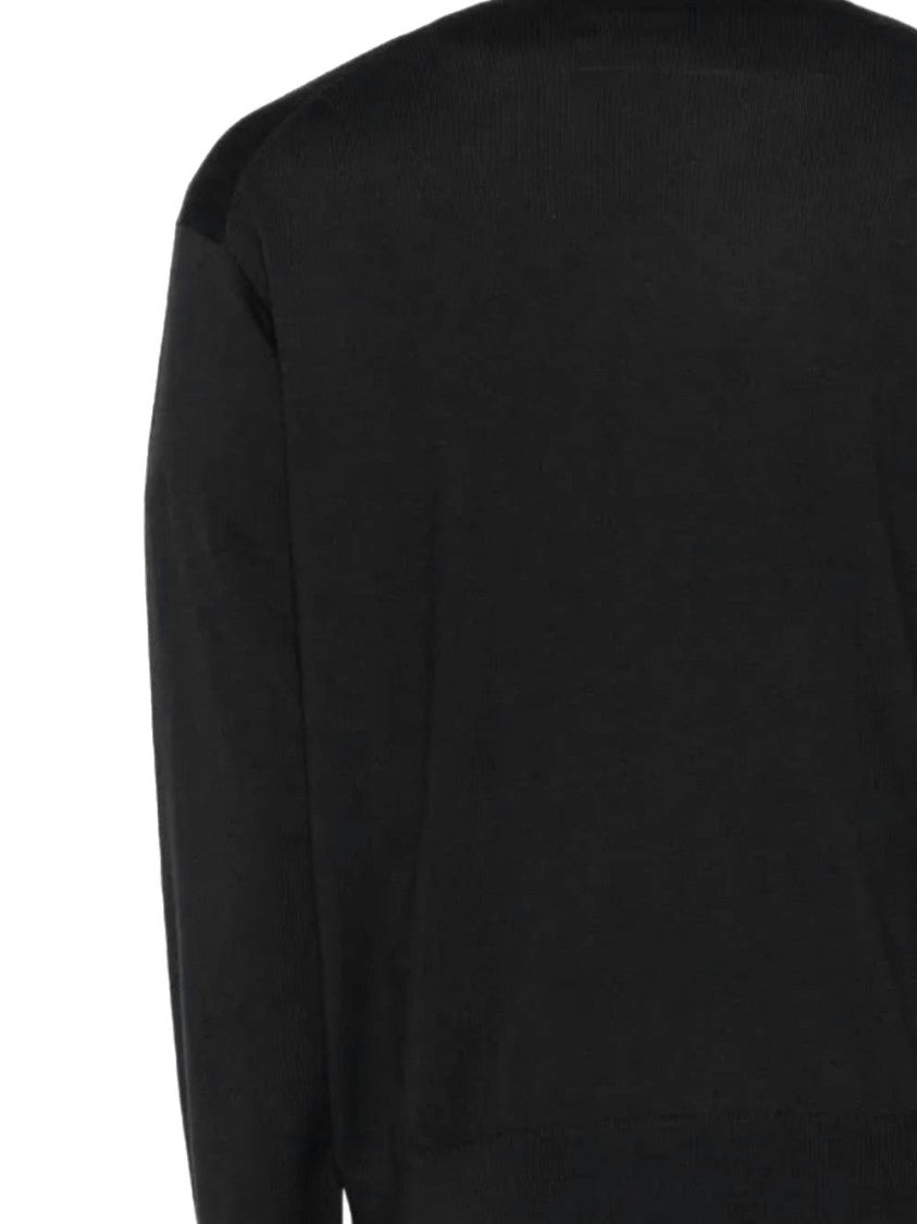 Maison Kitsuné Red Fox Crewneck Wool Sweater