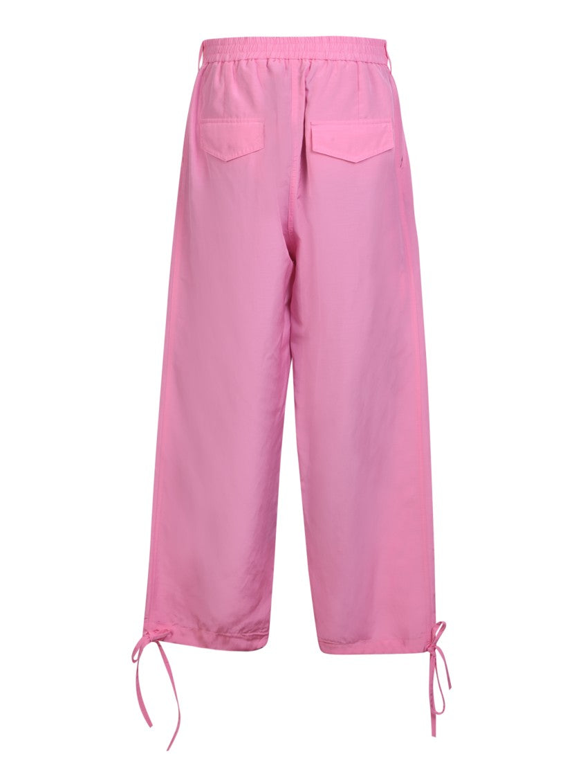Msgm Pink Cargo Trouser