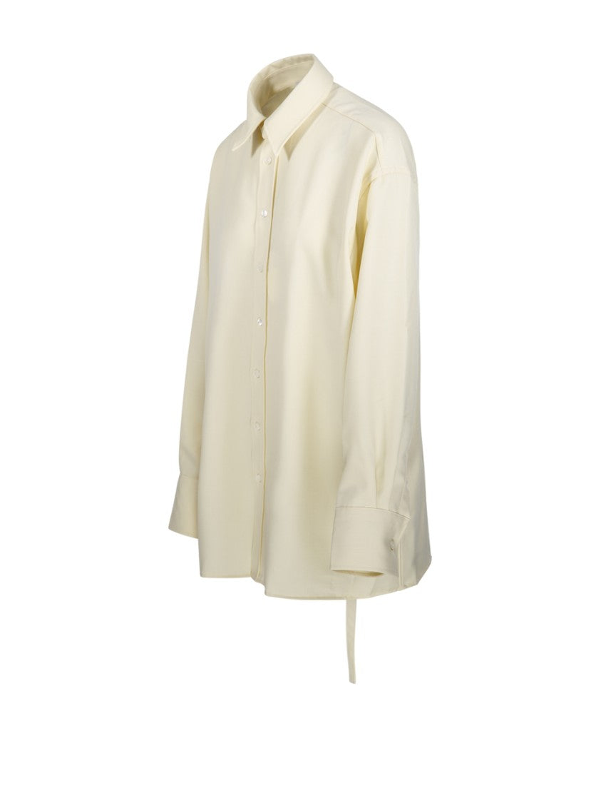 Ami Back Slit Oversized Shirt